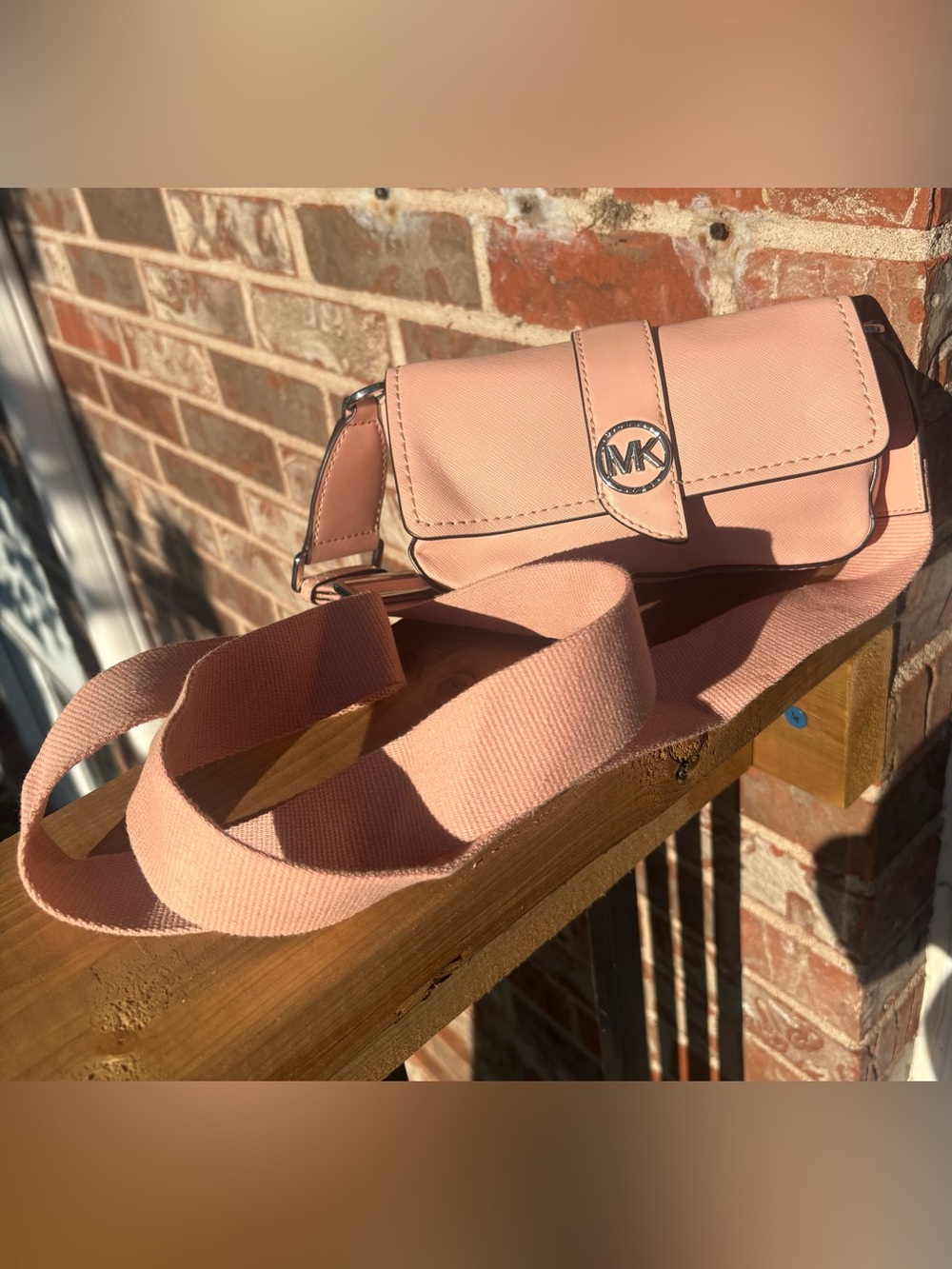 Michael Kors Pink Crossbody Belt Bag